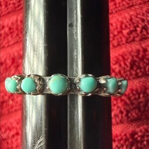 Silver and Turquoise Ring